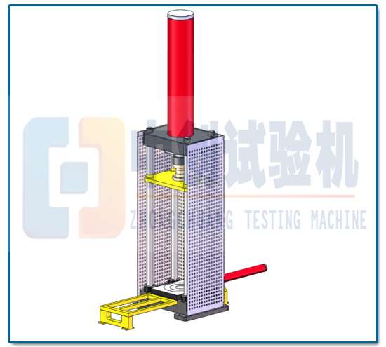 液壓彈簧壓力試驗機主機特點