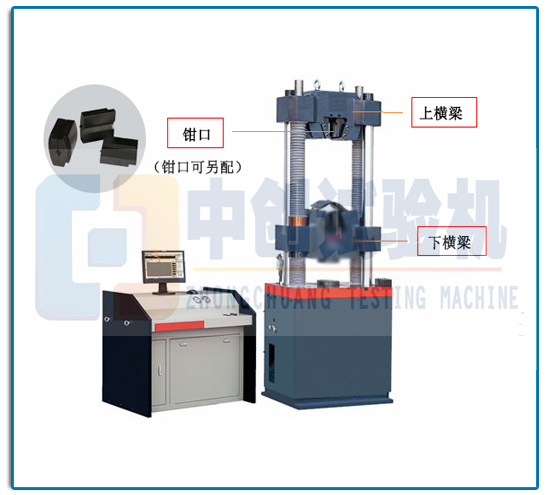 100kN微機(jī)控制電液伺服萬(wàn)能試驗(yàn)機(jī)